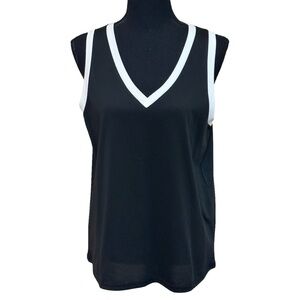 Emery Rose V-Neck Top